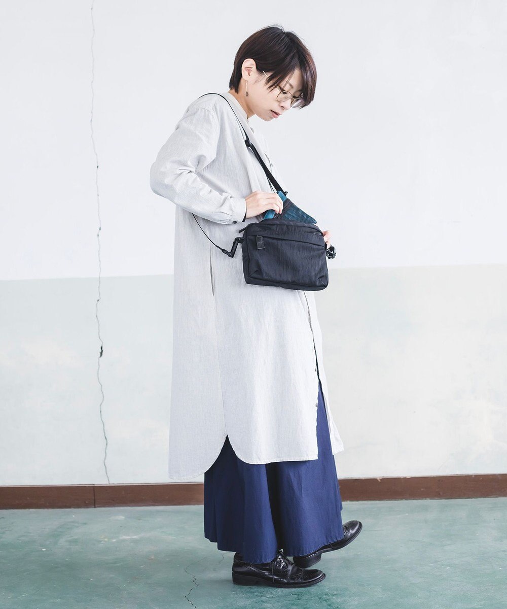 YUSHI RiVER - SHOULDER POUCH ショルダーポーチ  シワ加工 