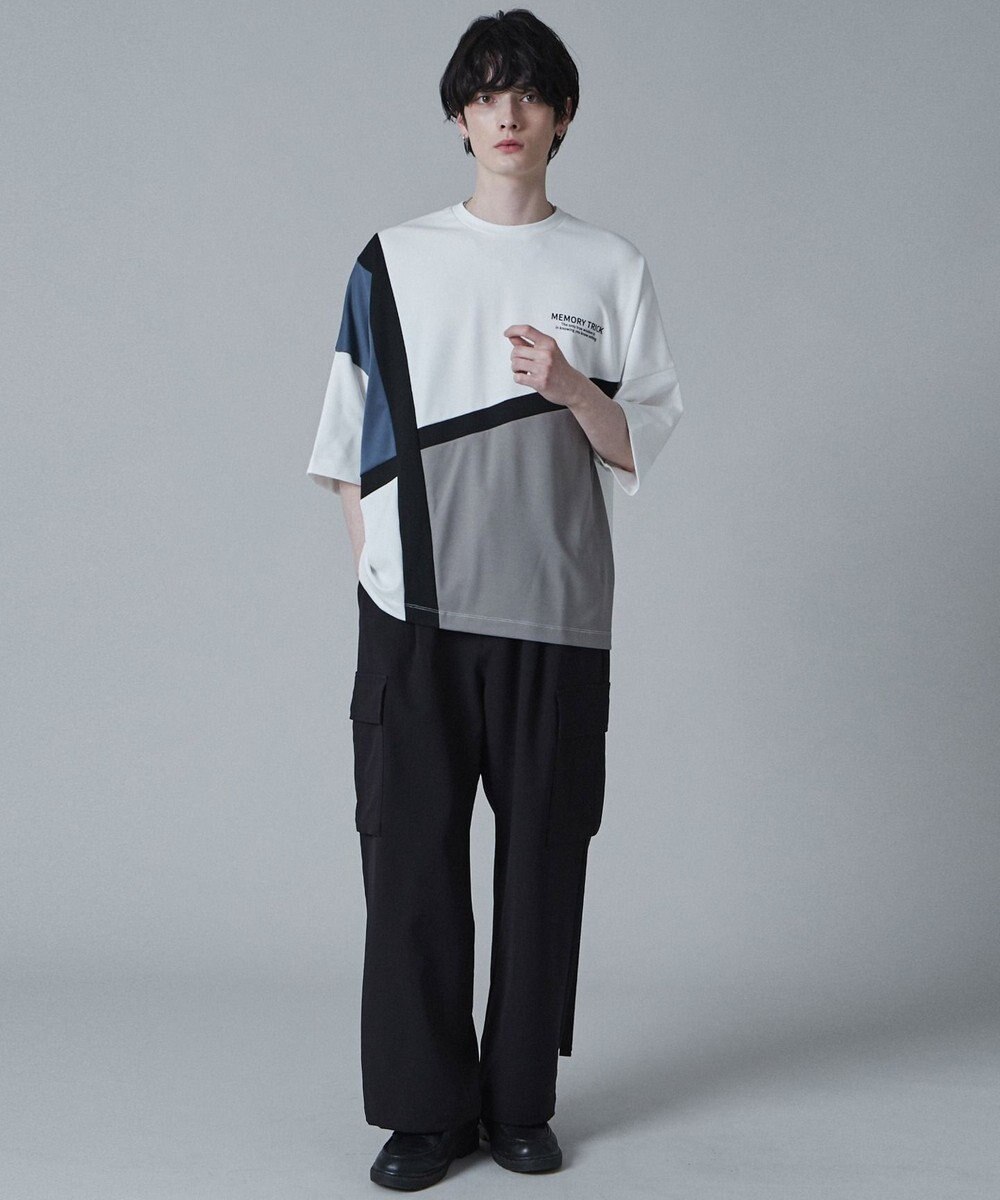 WEGO ドルマンポンチカラーブロックT（S） 