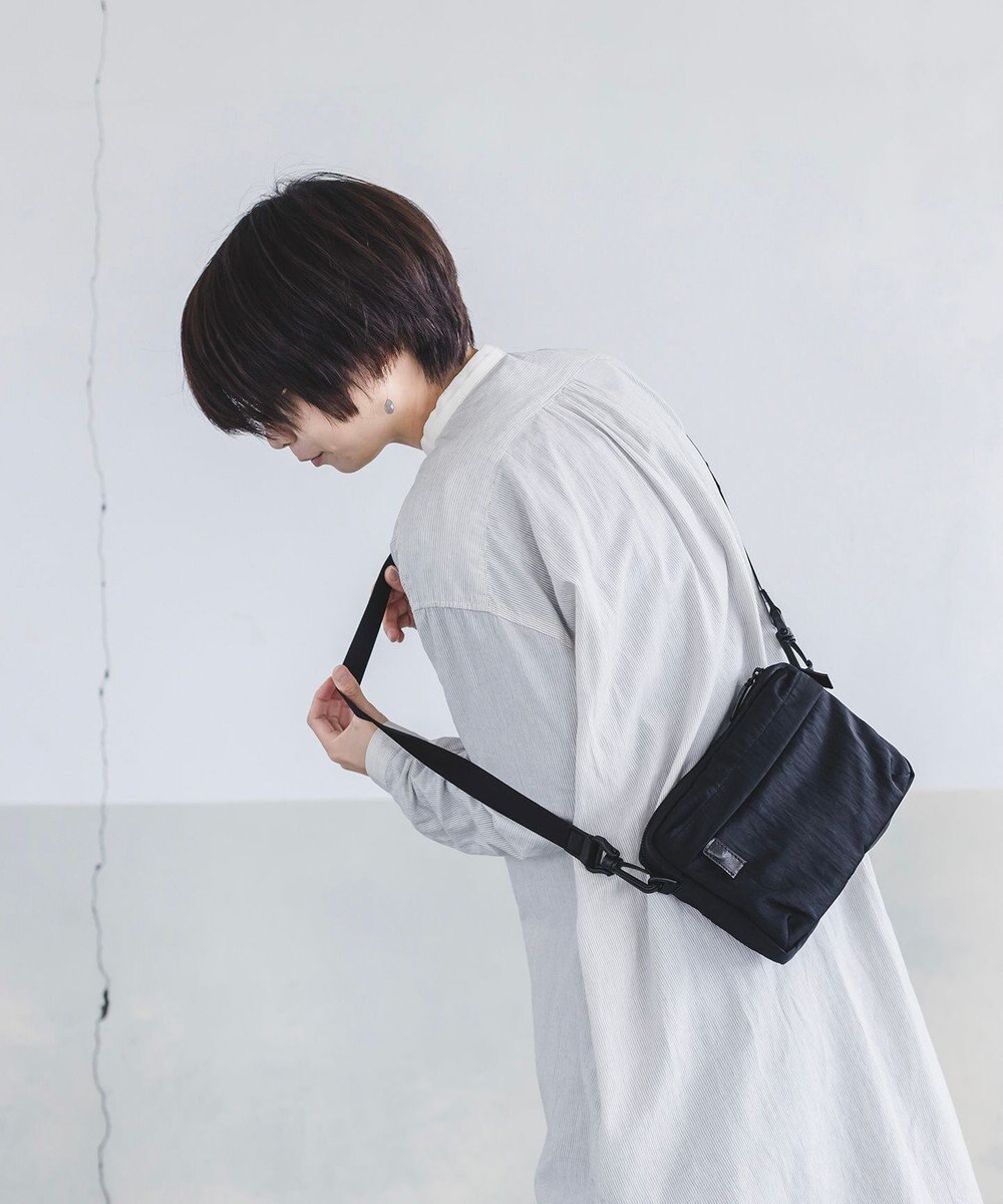 YUSHI RiVER - SHOULDER POUCH ショルダーポーチ  シワ加工 