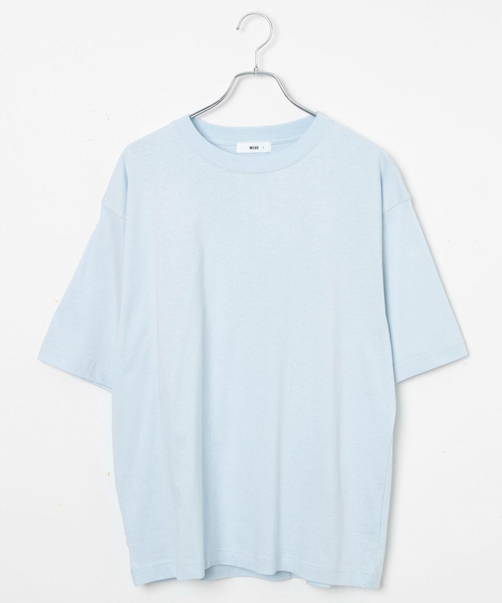 WEGO 【ユニセックス着用ITEM/綿100%/XSSMLサイズ展開】リラックスフィットコットンT 
