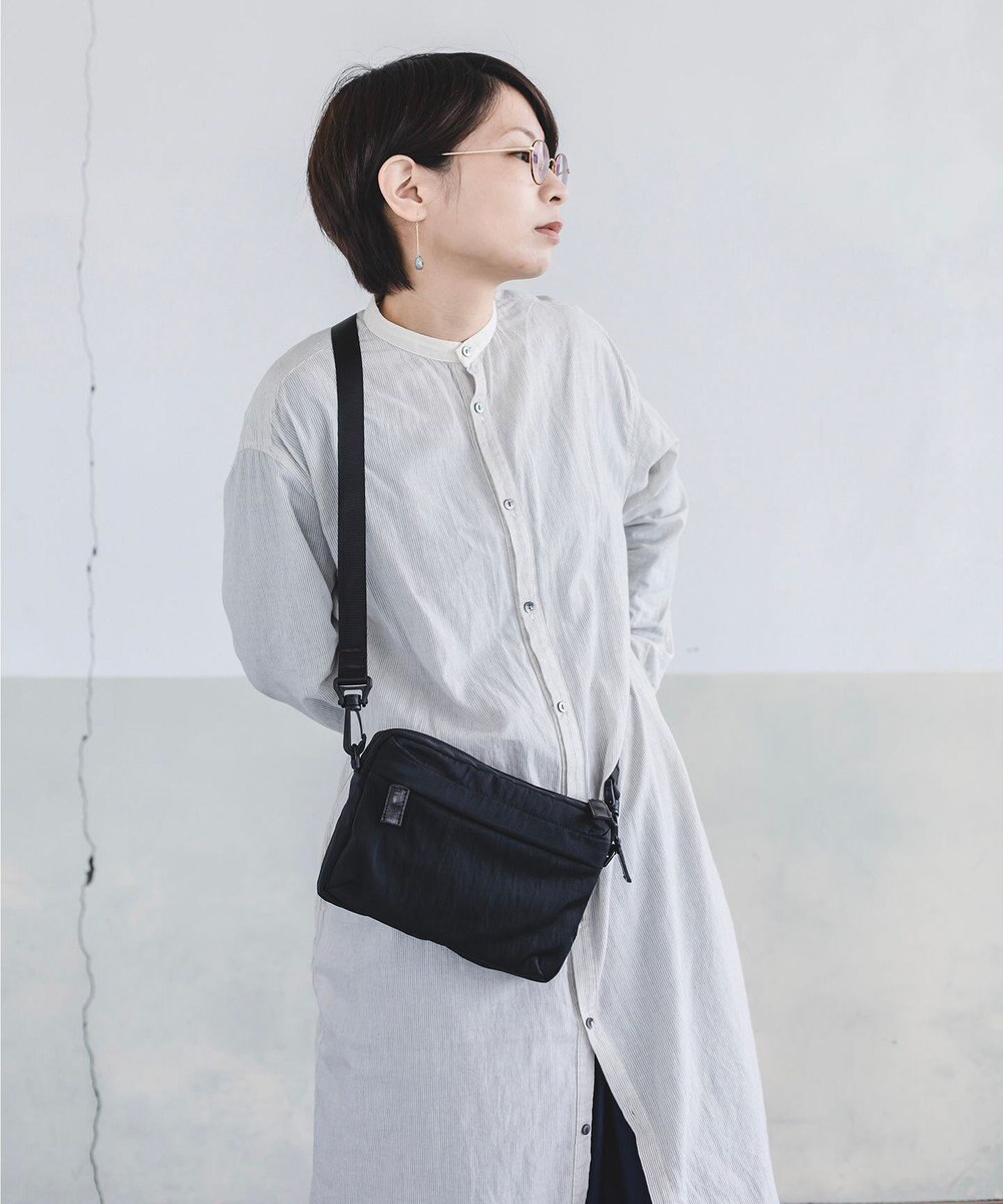 YUSHI RiVER - SHOULDER POUCH ショルダーポーチ  シワ加工 