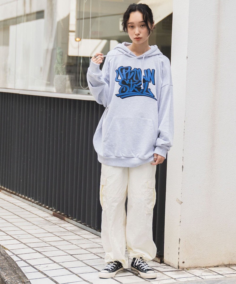 WEGO ヘビーウエイトグラフィティプルパーカー 