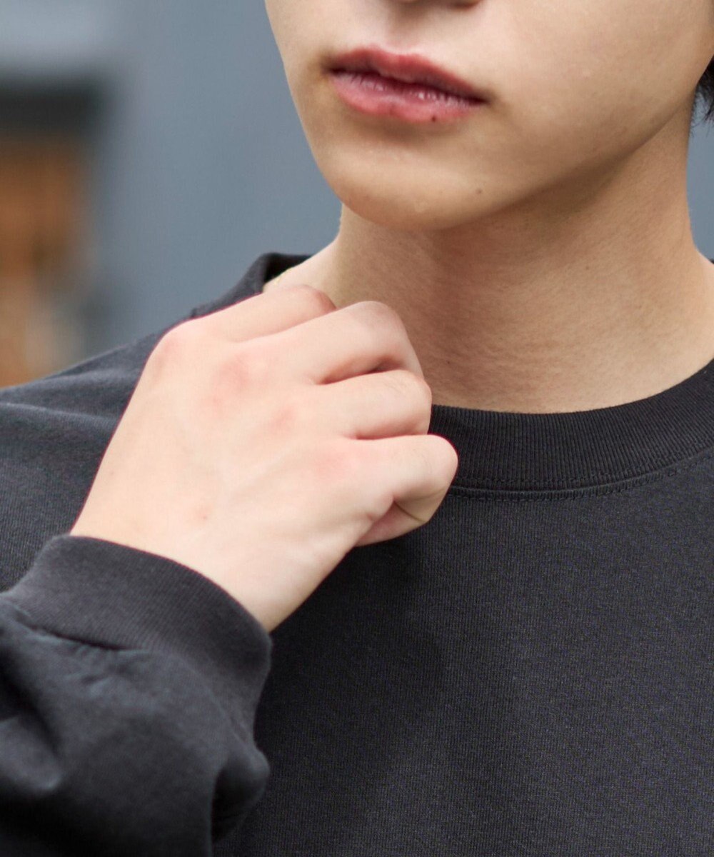 WEGO 【ユニセックス着用ITEM/MLサイズ展開】別注BENDAVISワンポイントT（LS） 