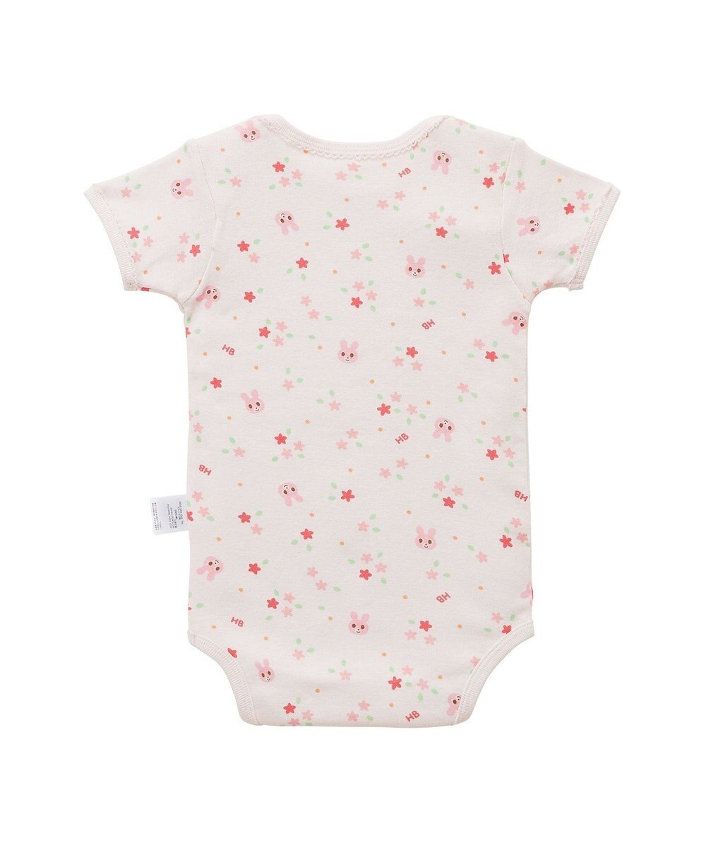 MIKI HOUSE HOT BISCUITS 【70-80cm】 半袖ボディシャツ(かぶり仕様) 