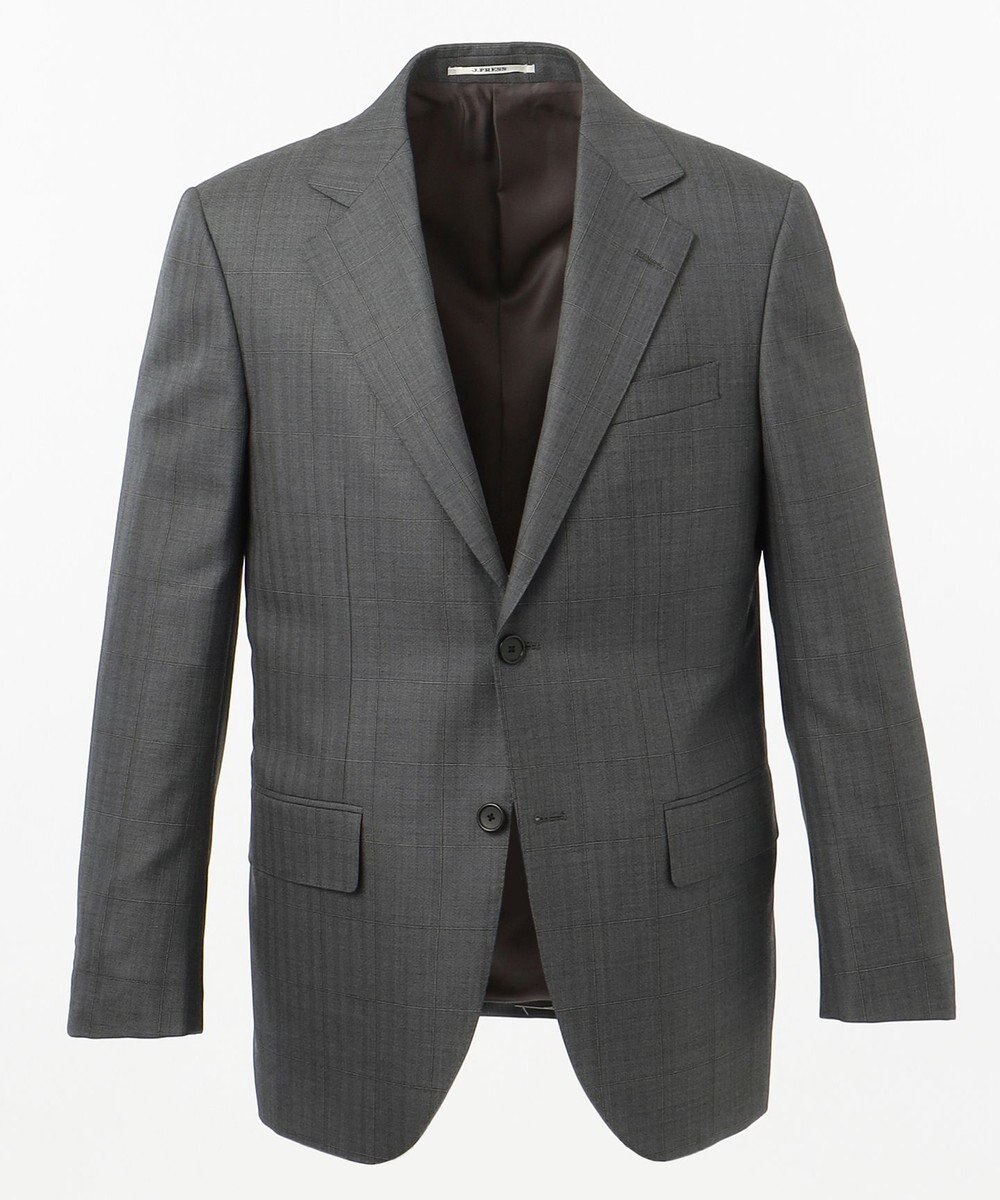 J.PRESS MEN 【ESSENTIAL CLOTHING】ヘリンボーンオーバーペーン スーツ 