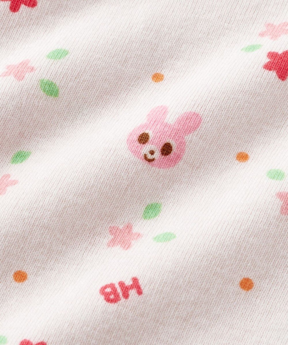 MIKI HOUSE HOT BISCUITS 【70-80cm】 半袖ボディシャツ(かぶり仕様) 