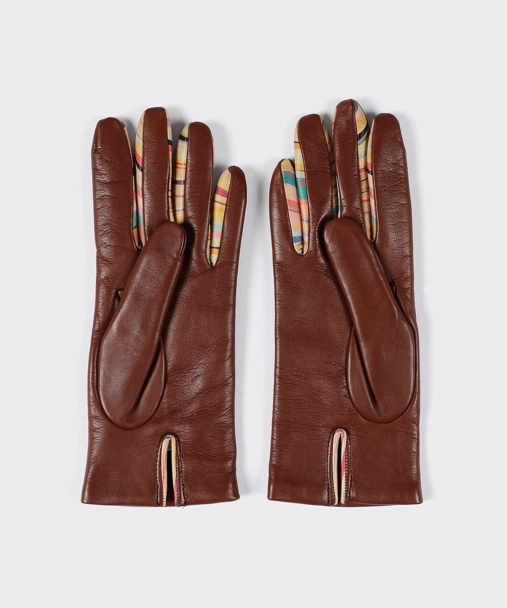 Paul Smith スワールトリム レザーグローブ 