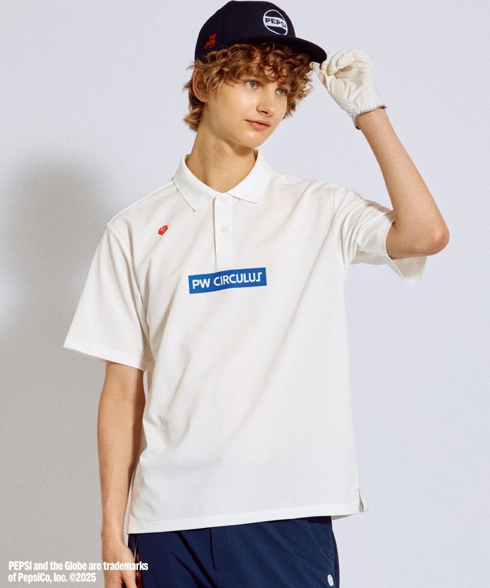 PW CIRCULUS 〈Pepsiコラボ〉【UNISEX】Pepsi GOLF Graphic ポロ 