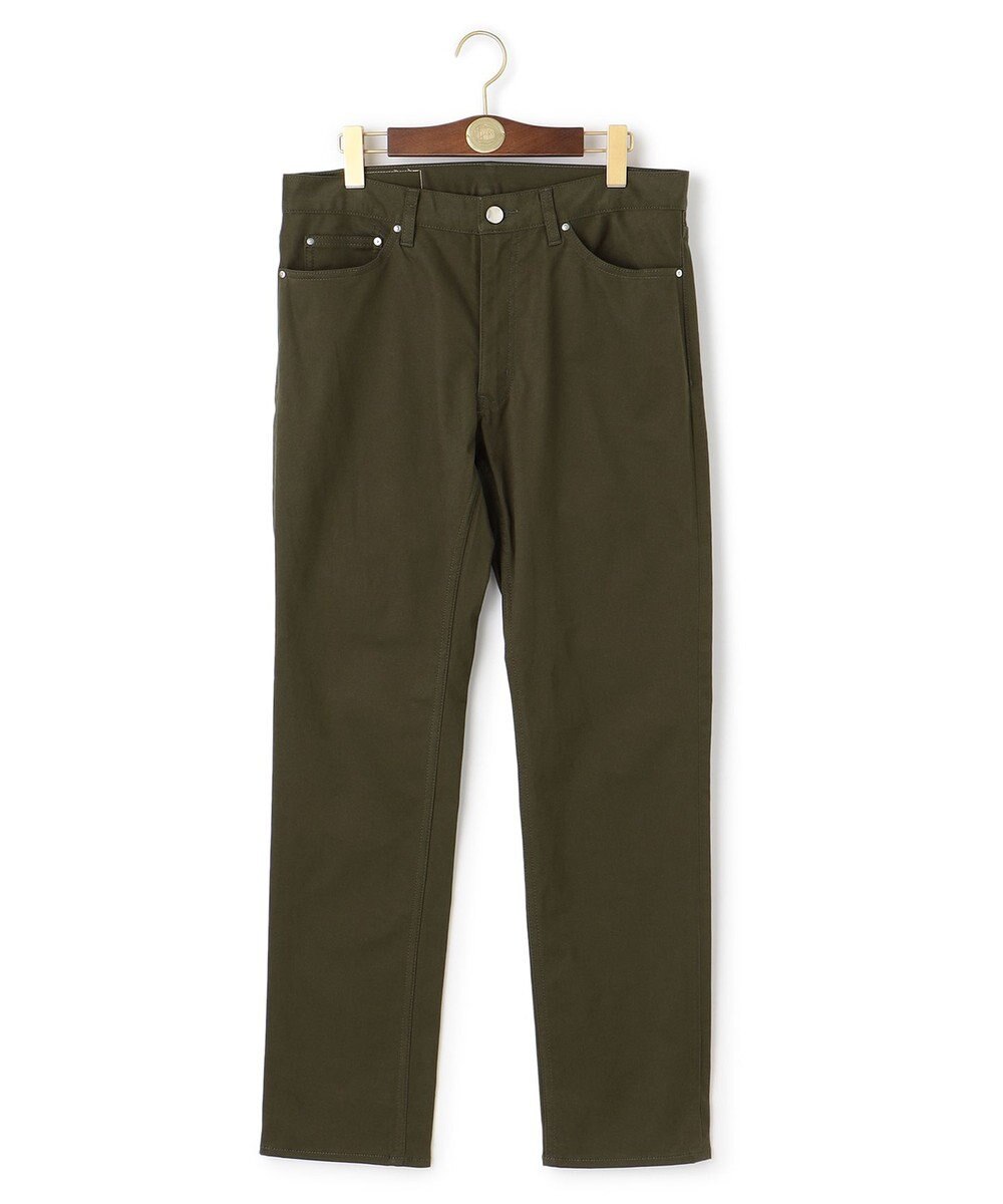 J.PRESS MEN パウダーチノストレッチパンツ 