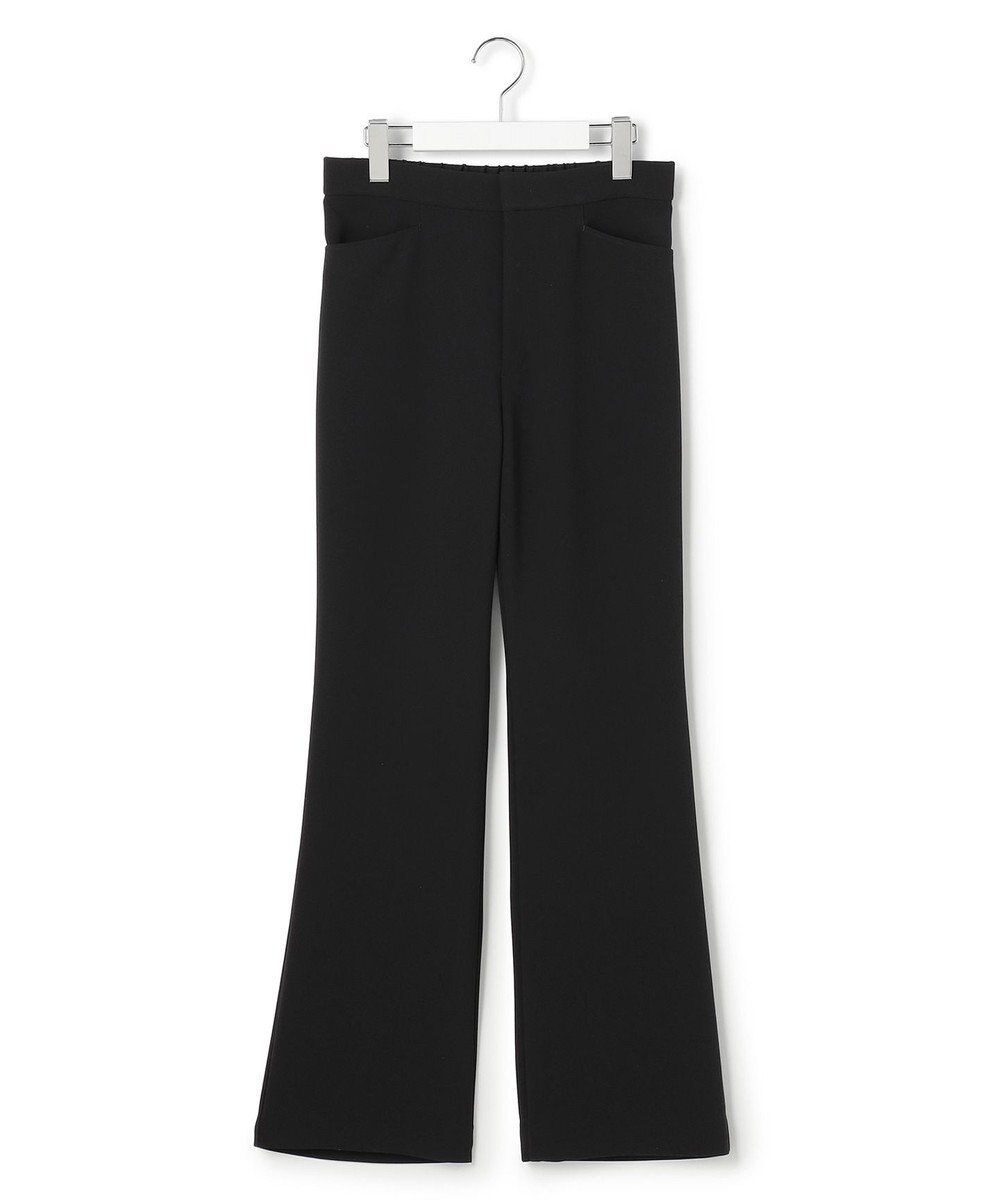 23区 L ストレッチダブルクロス フレアパンツ 