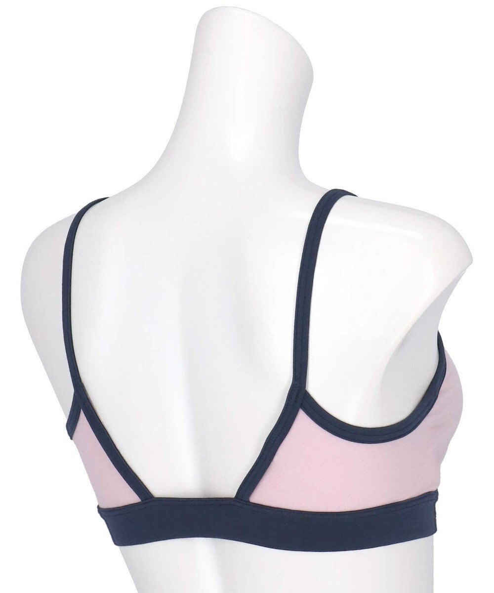 une nana cool 綿ベア天竺 カラーブロッキング ノンワイヤーブラジャー 