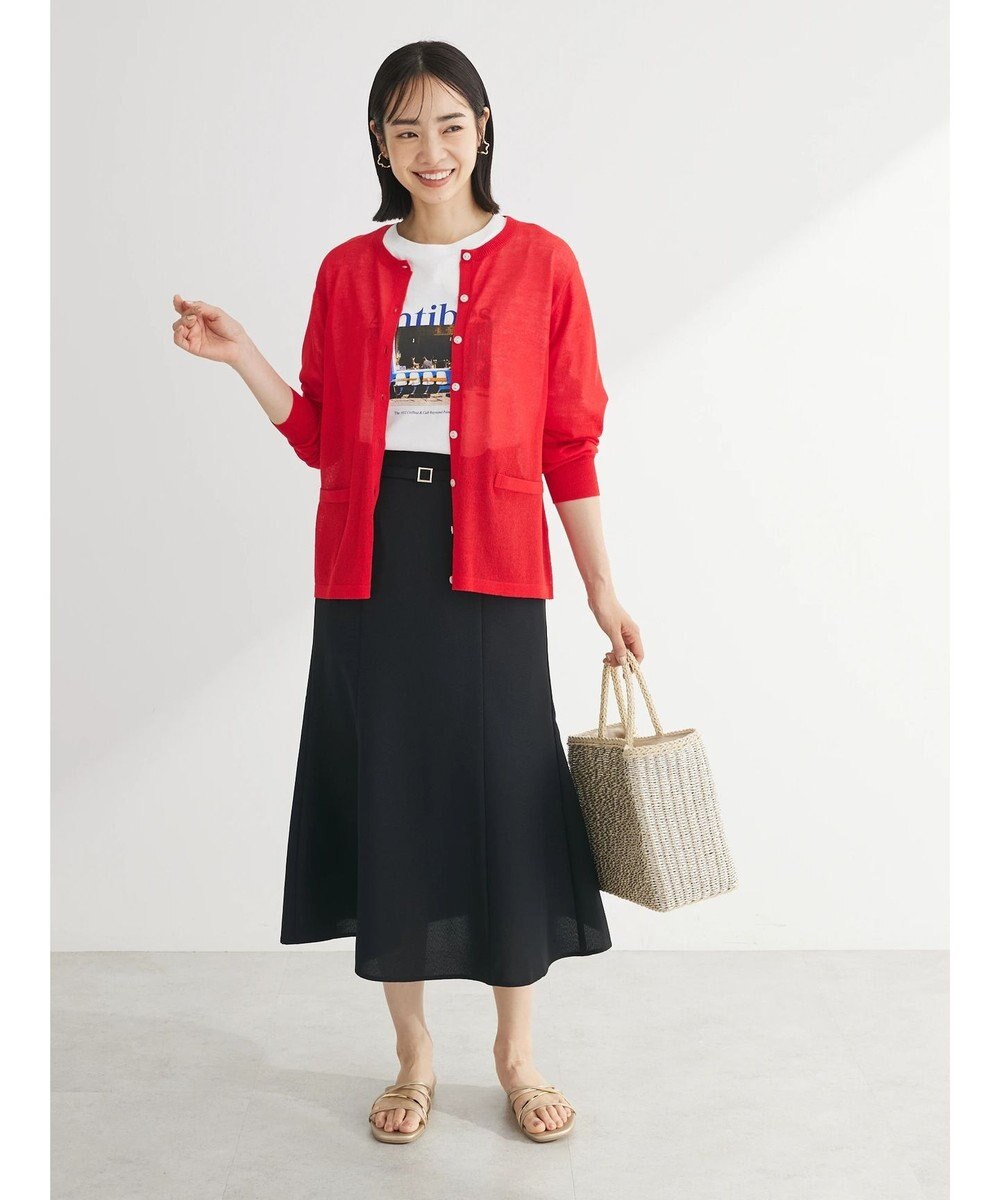 Green Parks 推しニット　クルーネックカーディガン 