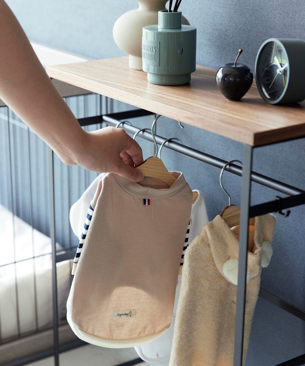 tower ペットコートハンガーラック タワー ブラック 