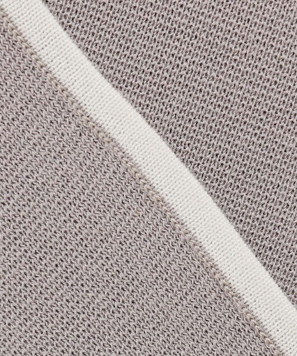 自由区 【XSサイズ～/洗える/セット着用可】ドライコットンハイゲージ ニットライトアウター 