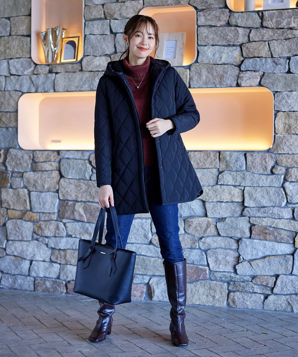 Tiaclasse 【安田美沙子さん　小倉優子さん着用】リボンデザイン通勤バッグ 