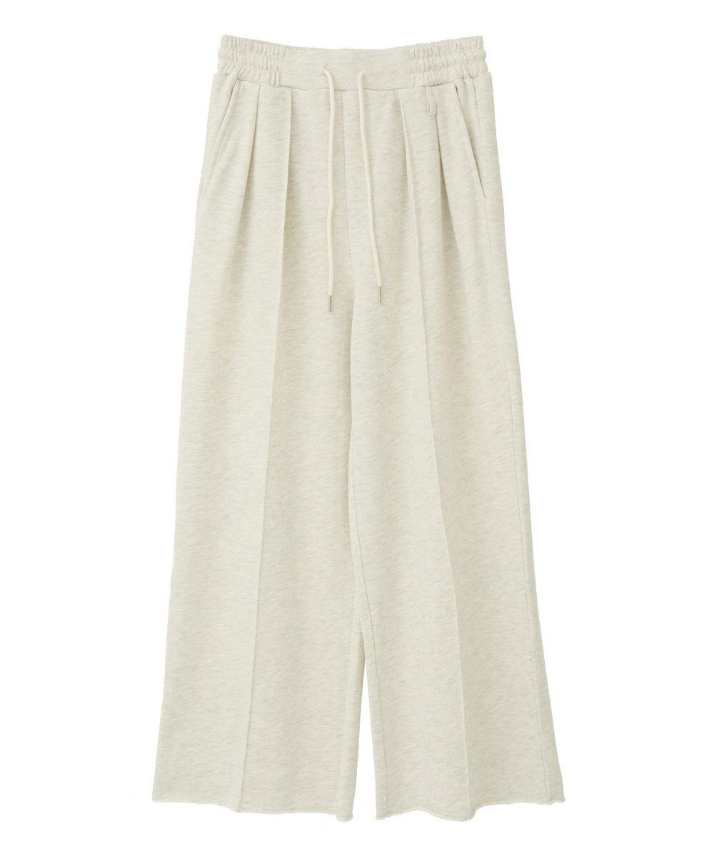 earth music&ecology センターシームタックスウェットパンツ 