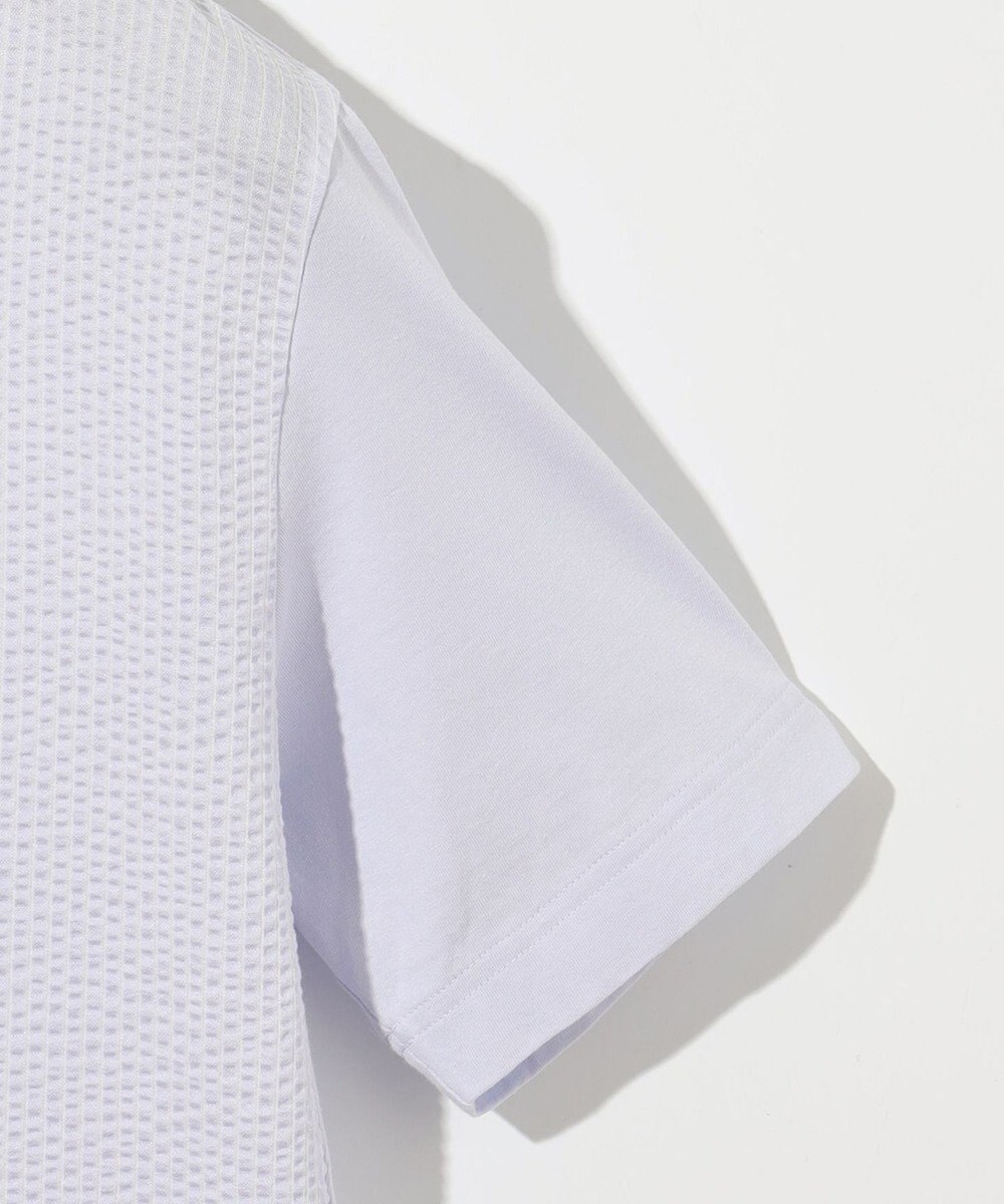 JOSEPH ABBOUD 【オーガニックコットン使用・日本製】JOEコットンサッカークルーネック Tシャツ 