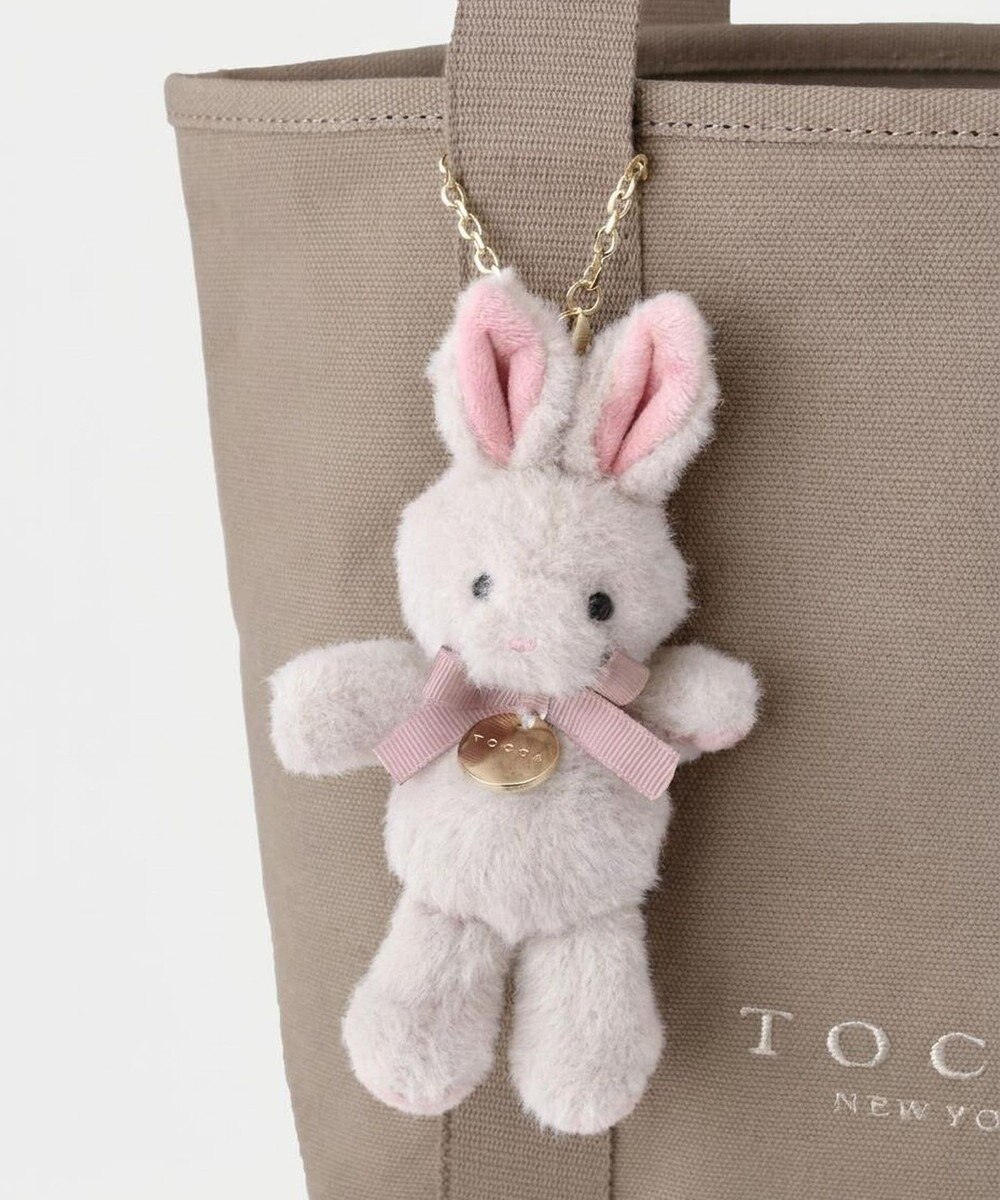 TOCCA 【新チャーム登場・ぬいぐるみチャーム付き】TOCCA AMICO CANVAS TOTE キャンバストート 
