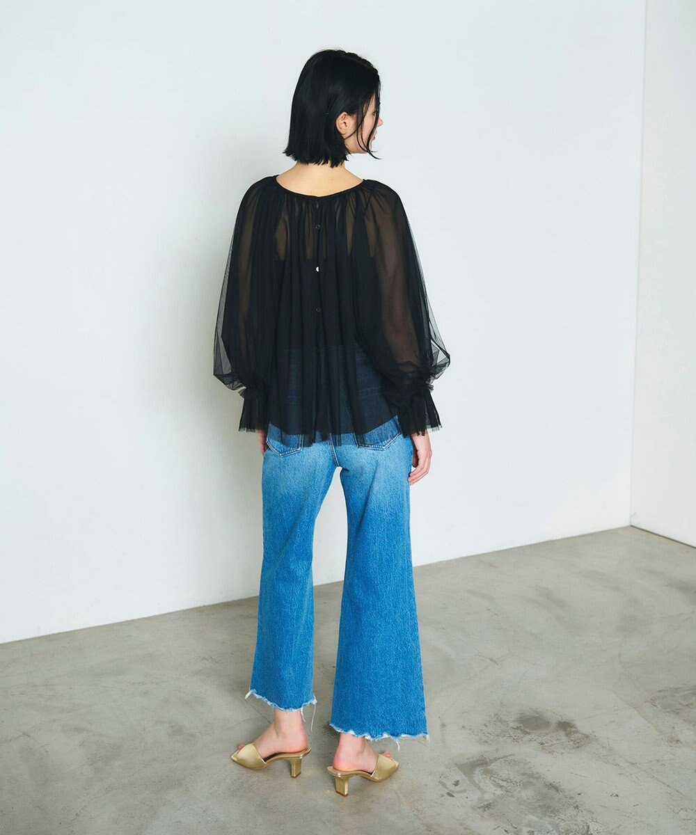 GRACE CONTINENTAL チュール2WAYトップ 