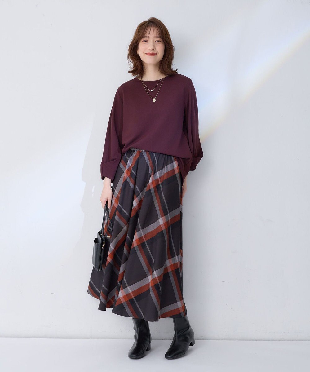 ANY L 【洗濯機可】タックスリーブ プルオーバー 