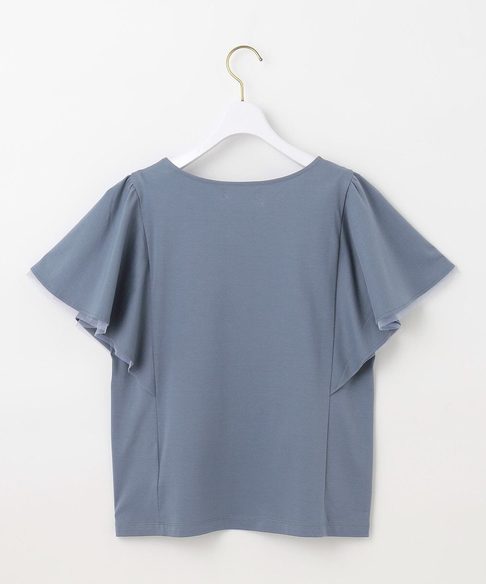 ANY SIS S 【接触冷感】360°好印象フリルスリーブ カットソー 