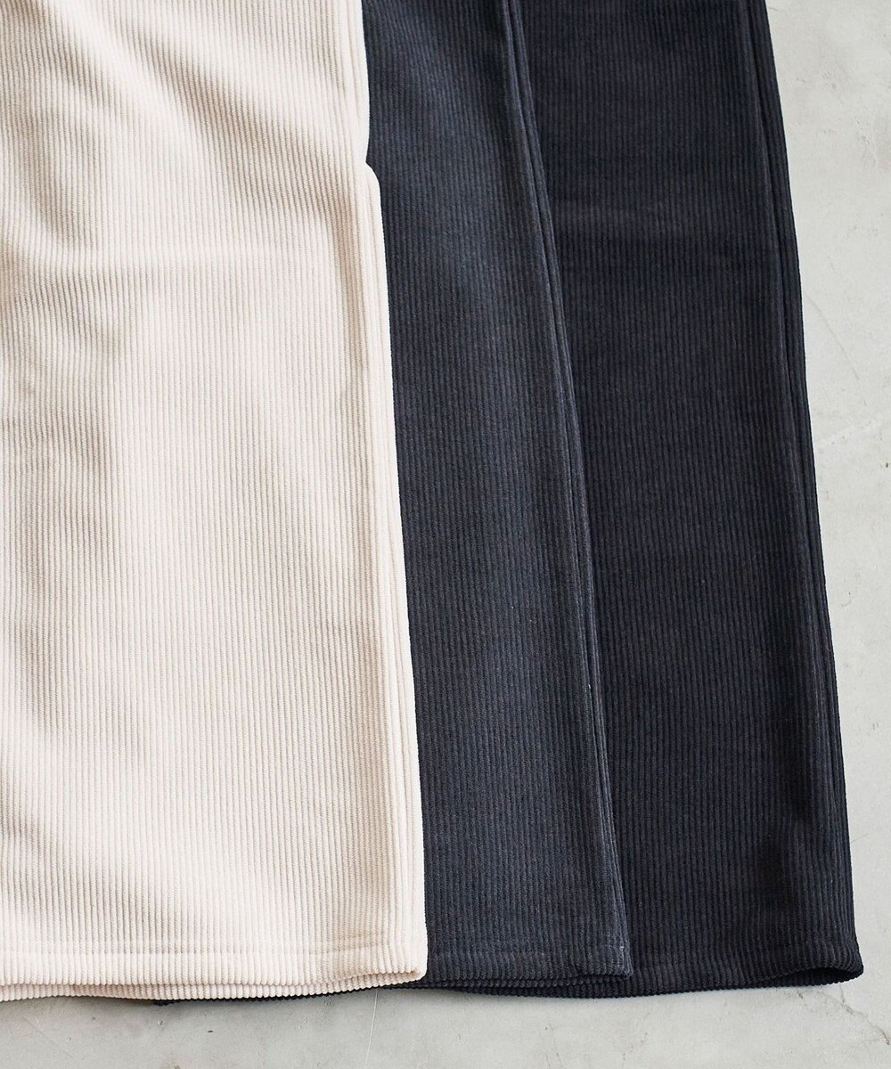 WEGO 裏起毛ワイドイージーパンツ 