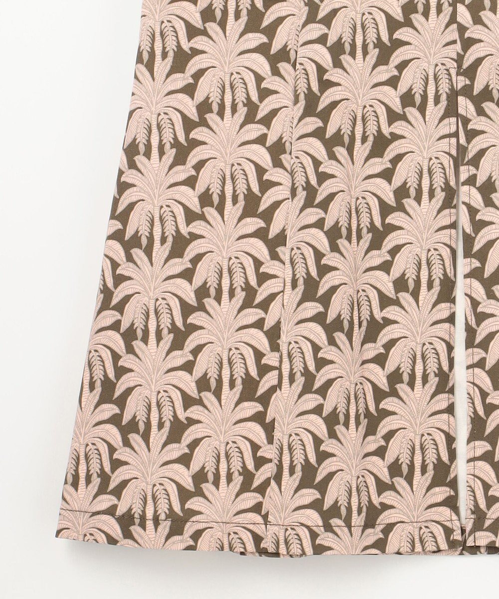 GRACE CONTINENTAL パームモチーフカーゴスカート 