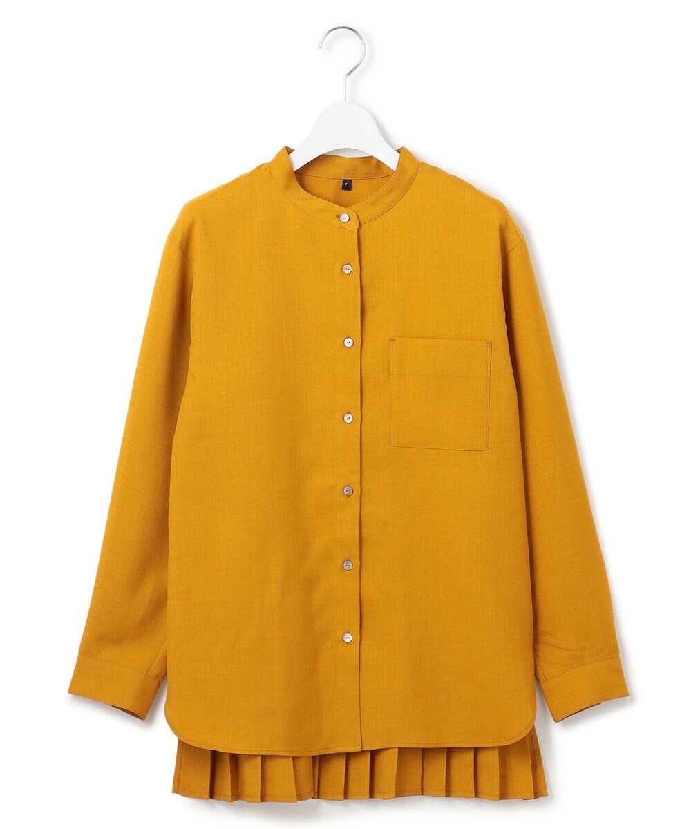 J.PRESS YORK STREET 【WOMEN】バックプリーツブラウス 