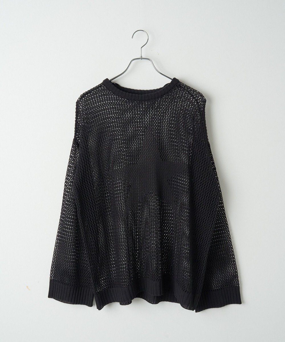WEGO スターメッシュニットプルオーバー 
