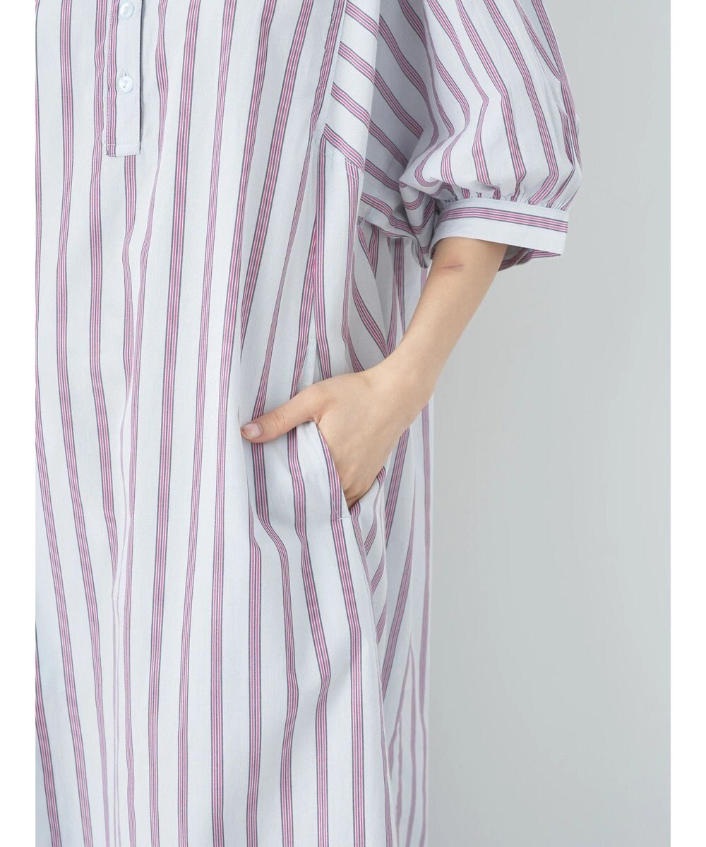 earth music&ecology ポプリンフレアワンピース 