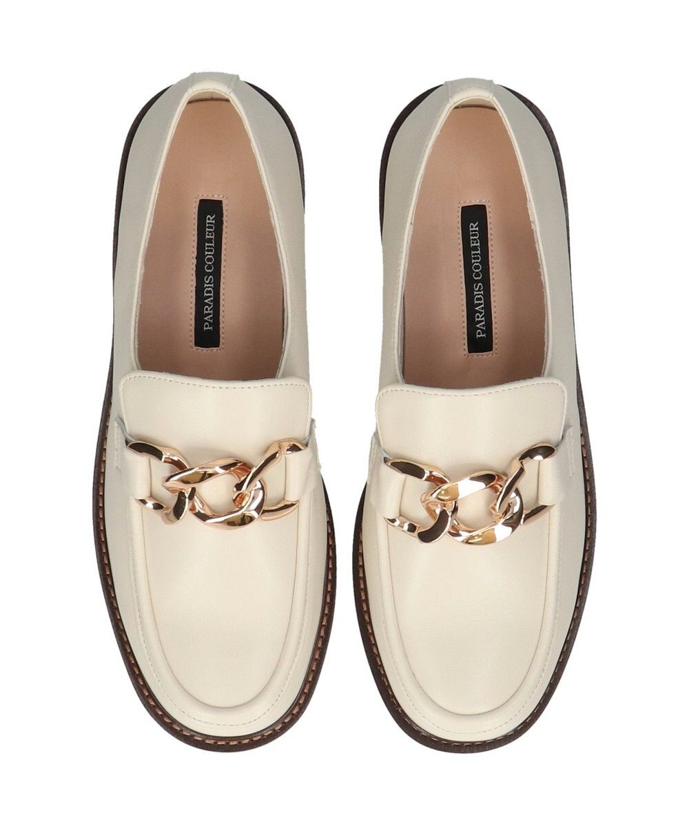 Bridget Birkin 【PARADIS COULEUR】メタルチェーンローファー 