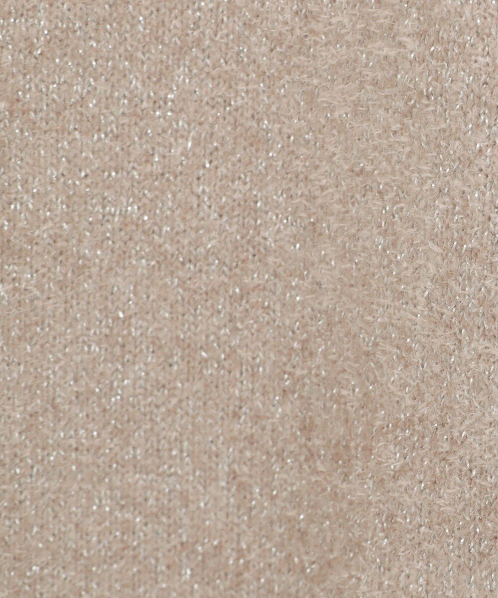 earth music&ecology ラメモールパフスリニットプルオーバー 