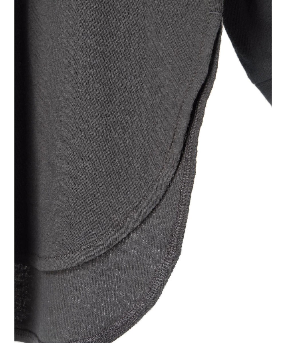 Green Parks ワンポイントカレッジロゴ裾ラウンドチュニック 