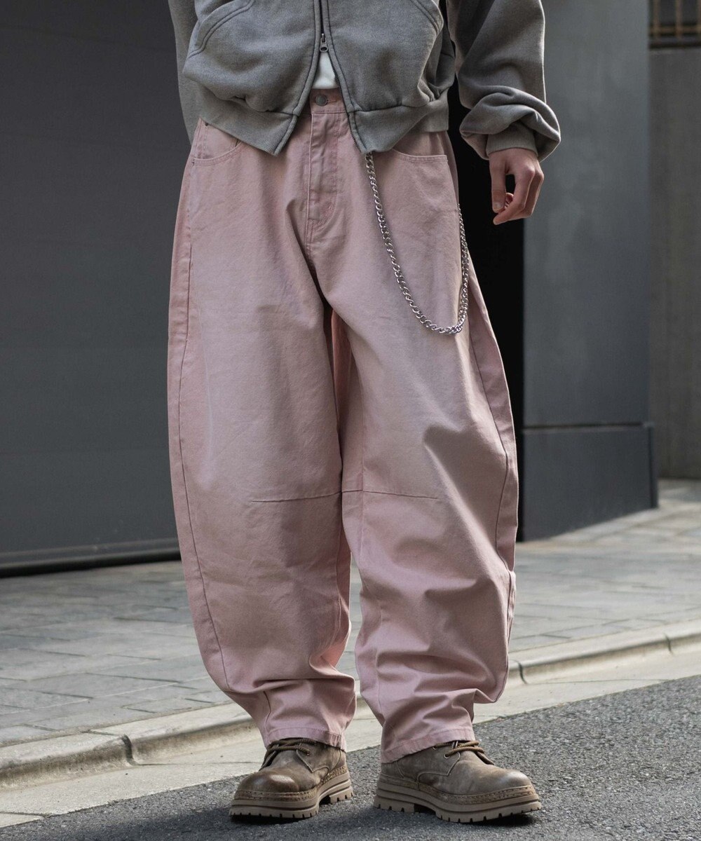 WEGO チェーン付きバルーンパンツ 