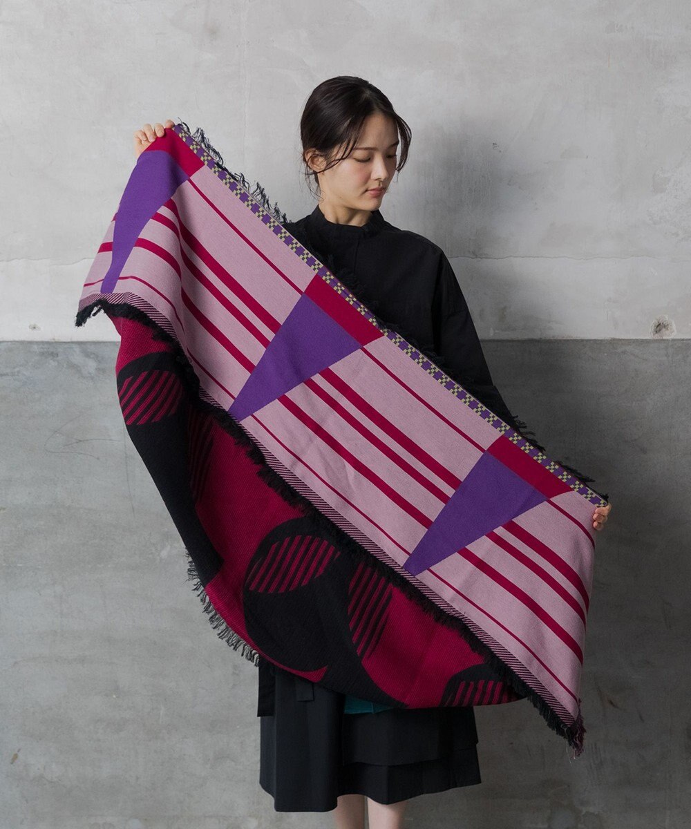 POLS コットン HORIZON  モヒカン ストール 