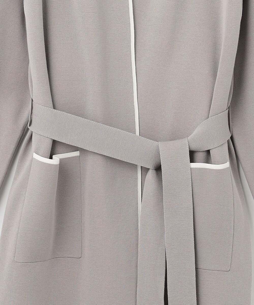 自由区 【XSサイズ～/洗える/セット着用可】ドライコットンハイゲージ ニットライトアウター 