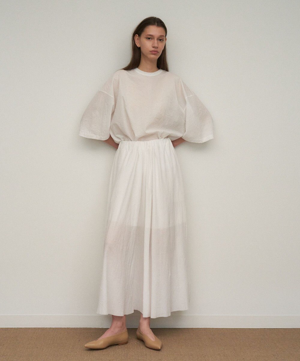 ATON SHRINK FRESCA JERSEY | ワイドスリーブＴシャツ 