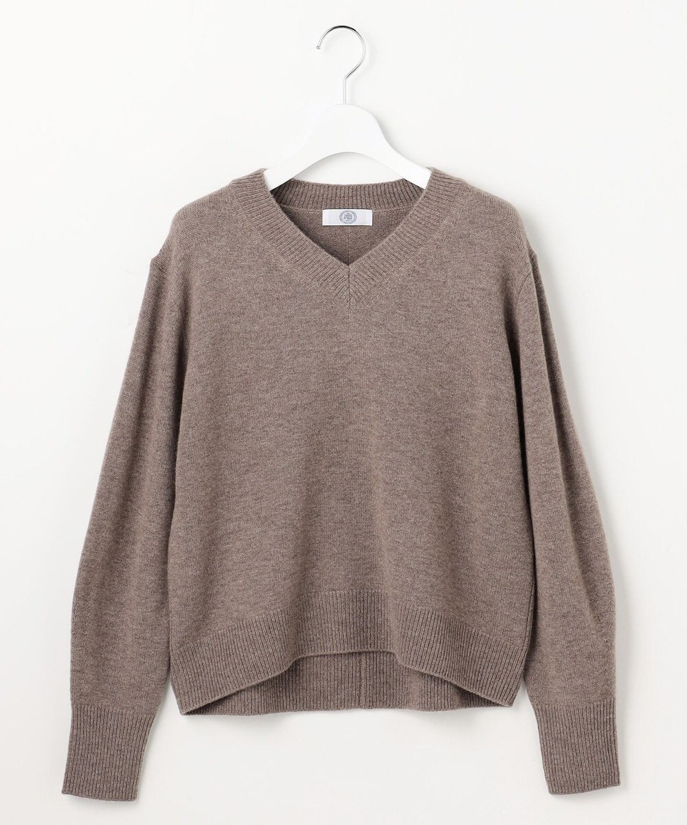 J.PRESS LADIES CASHBIT NEO Vネック ニット 