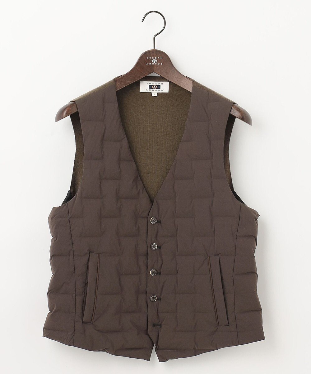 JOSEPH ABBOUD 【インナーダウン対応】2WAYストレッチダウンベスト 