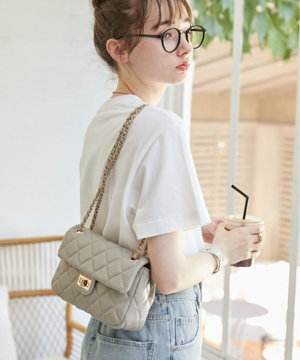 WEGO 【ANGIE VINTAGE】キルティングショルダーBAG 