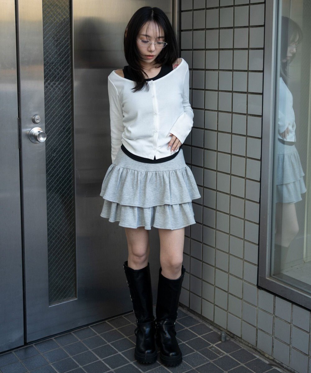 WEGO カーデドッキングレイヤードロンT 