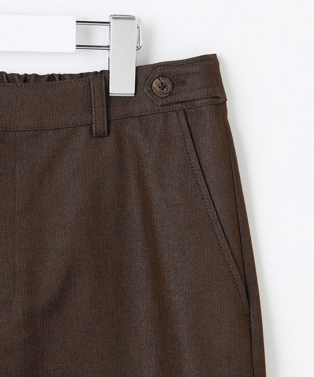 J.PRESS LADIES S TCシャンブレーサテンST ストレート パンツ 