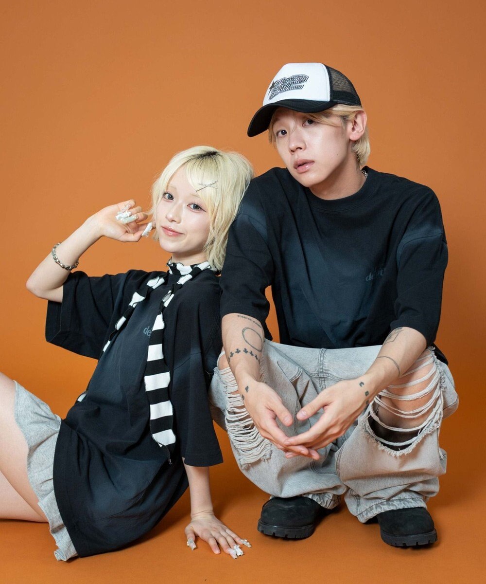 WEGO 【ユニセックス着用ITEM】バックスタッズグラフィックT（SS） 