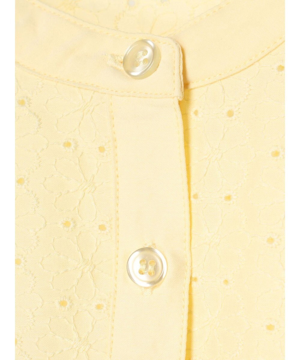 earth music&ecology デコルテレースフリルブラウス 