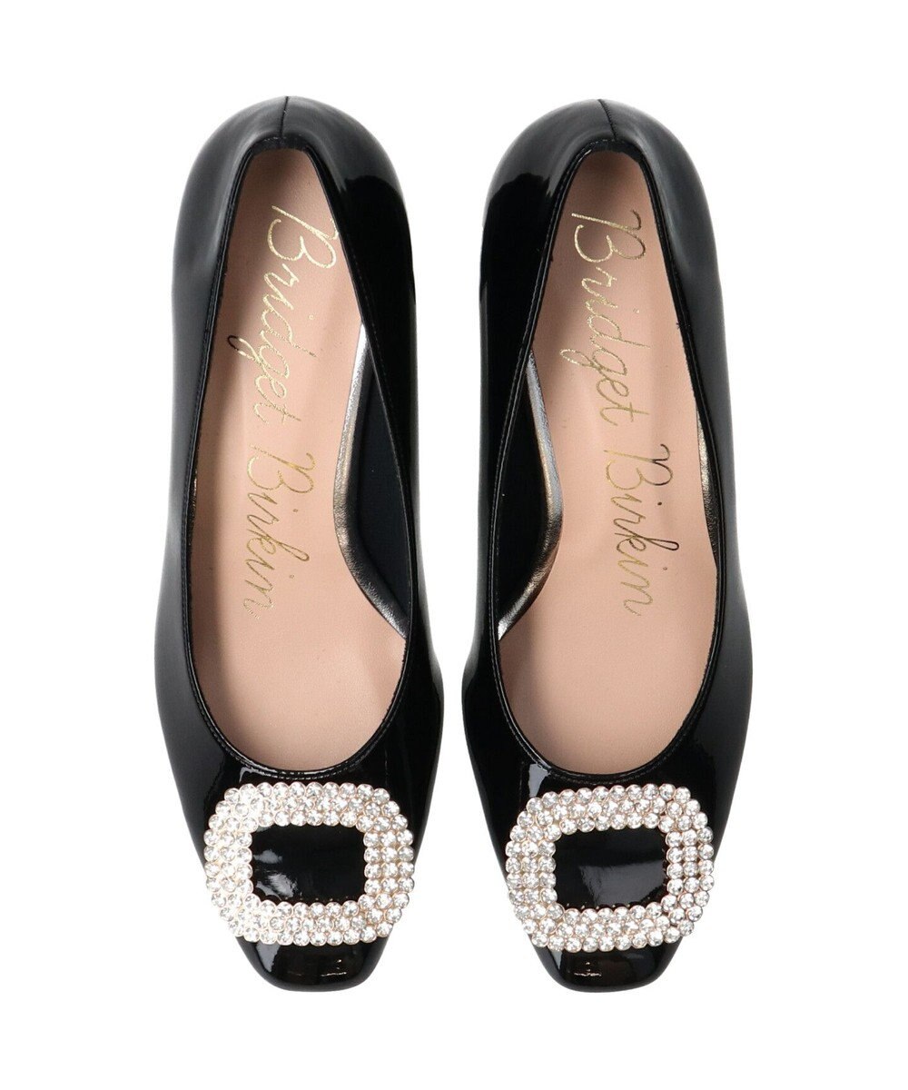 Bridget Birkin 【Bridget Birkin】スクエアビジューパンプス 