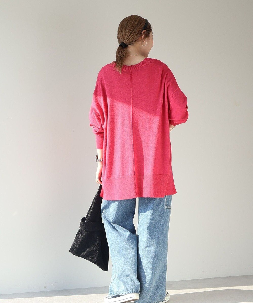 AMERICAN HOLIC バイパチＶネックワイドニットカーディガン 