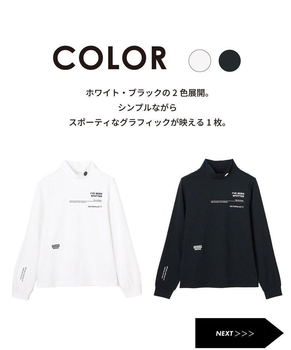 PW CIRCULUS 【WOMEN】ベーシックロングスリーブモックネック ゴルフウェア レディース 