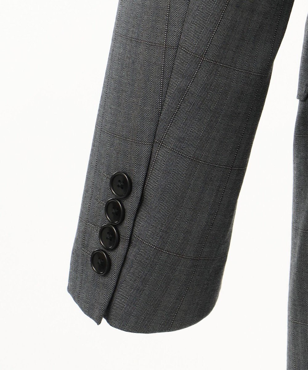 J.PRESS MEN 【ESSENTIAL CLOTHING】ヘリンボーンオーバーペーン スーツ 