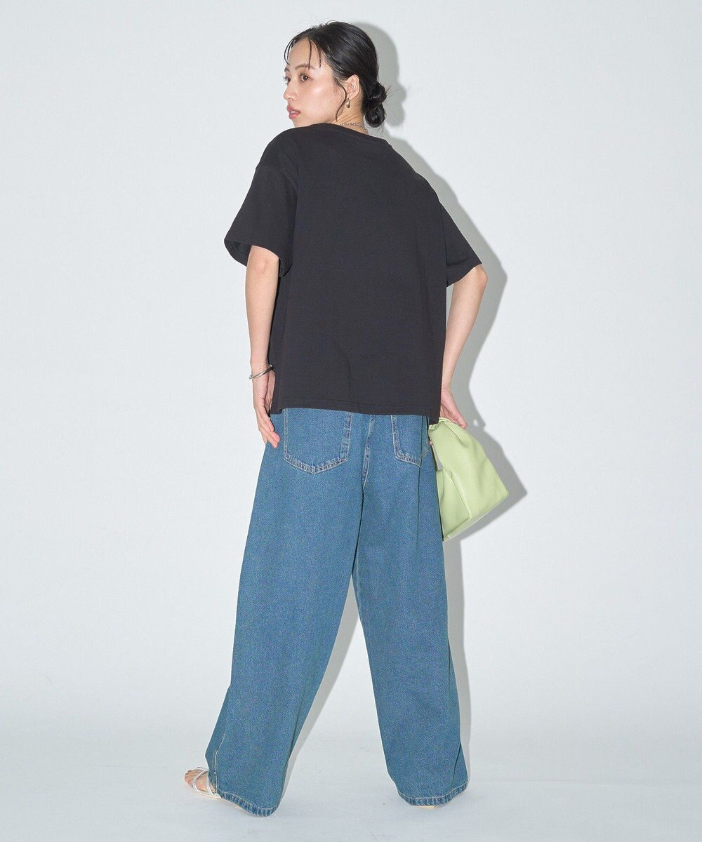 earth music&ecology 刺繍Tシャツ 