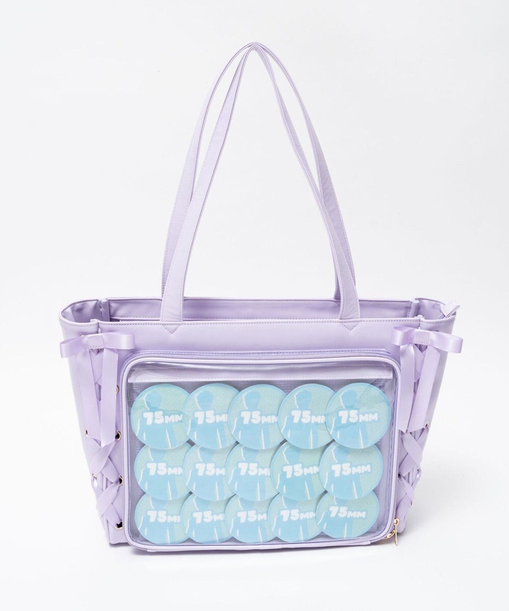 WEGO 【痛バ＆推し活グッズ】レースアップフレーム痛バッグS【一部店舗限定】 